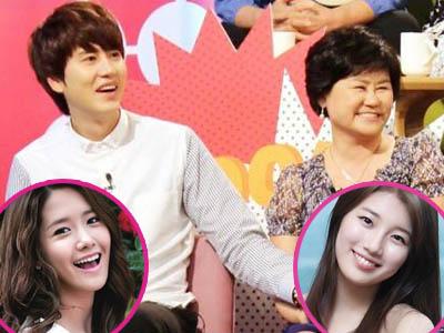 Siapa yang Dipilih Ibu Kyuhyun Sebagai Menantu, YoonA SNSD atau Suzy miss A?